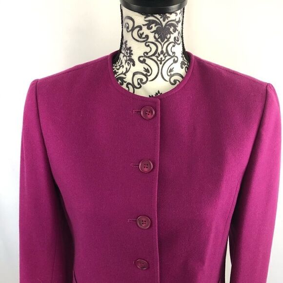 Pendleton Wool Button Down Cropped Jacket - Picture 2 of 8